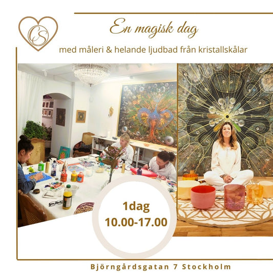 Paint your own mandala, 2 days course SEK 2200