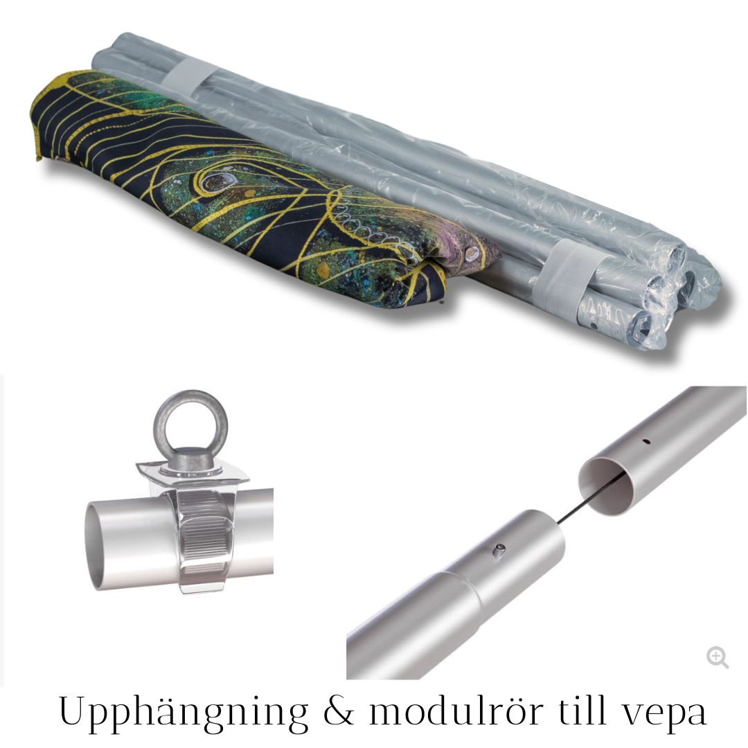 Meditations vepa/Yoga fabric banner Rebirth