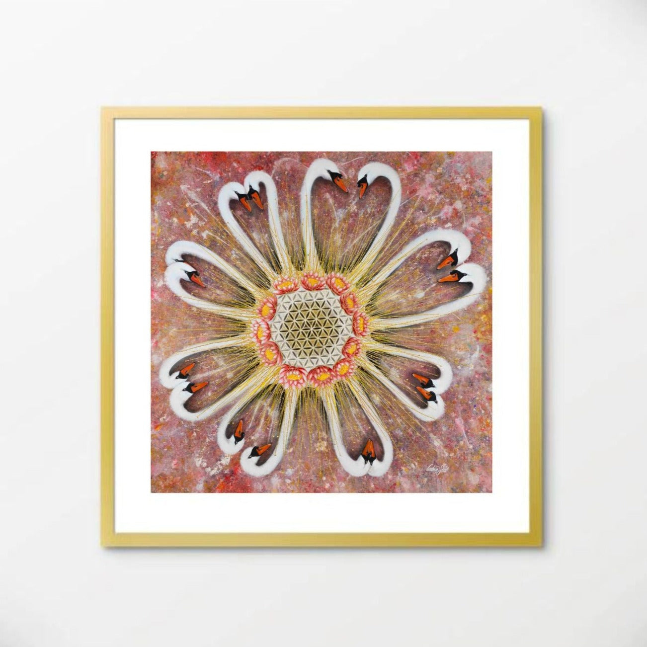 Swan of unity - Fine Art print NEW