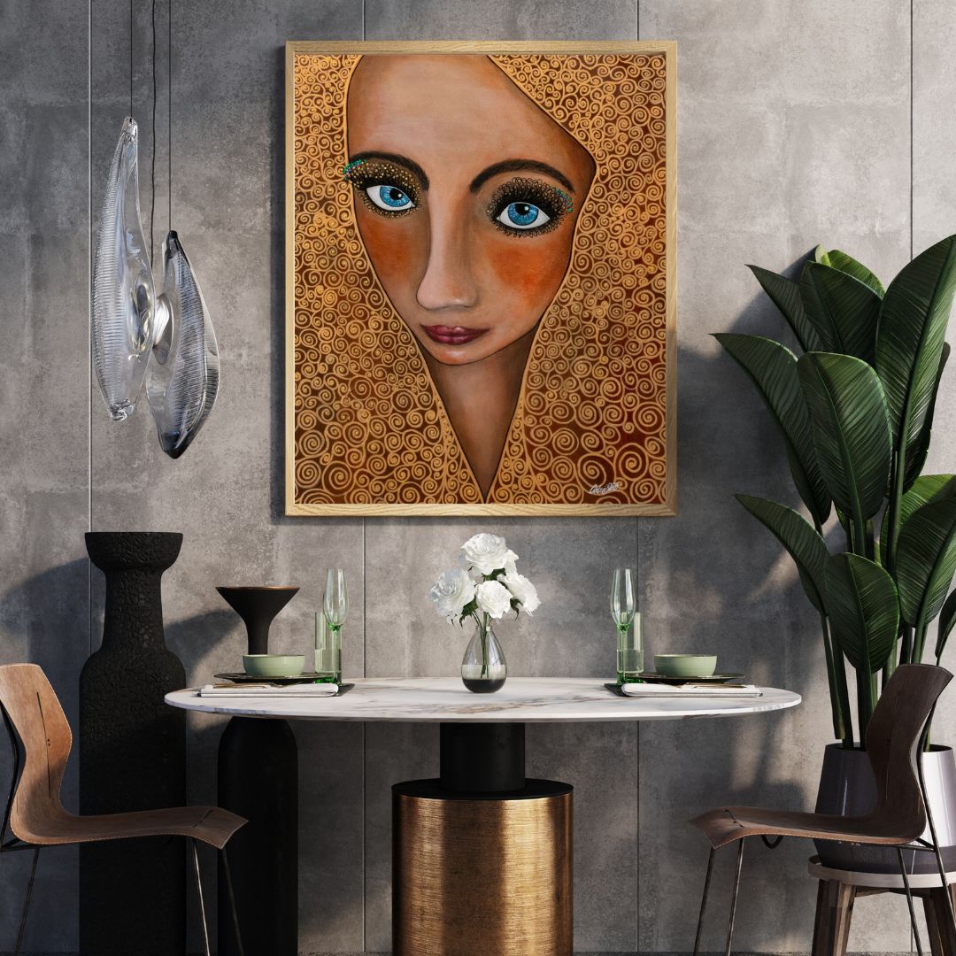 Girl with the veil