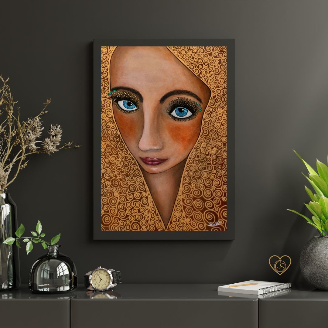 Girl with the veil