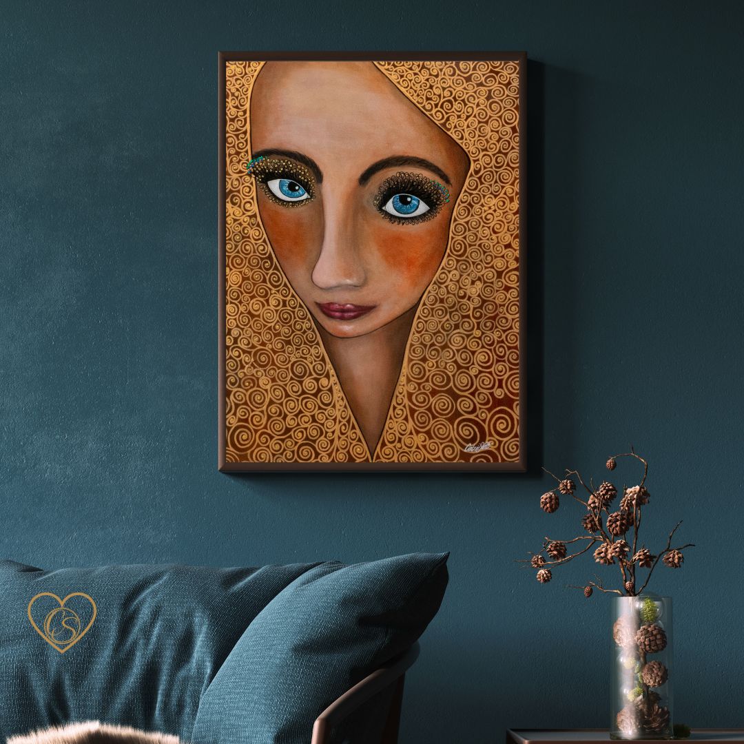 Girl with the veil