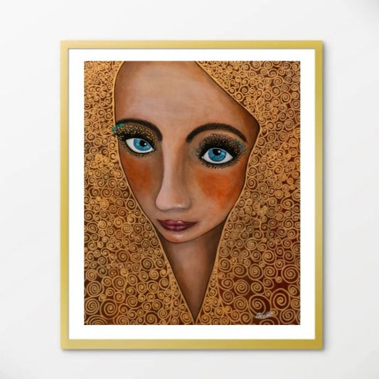 Girl with the veil