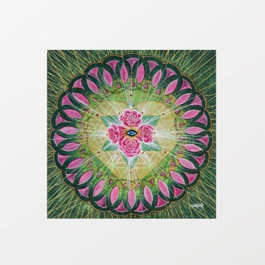 Portal of the higher heart chakra - Photo posters NEW