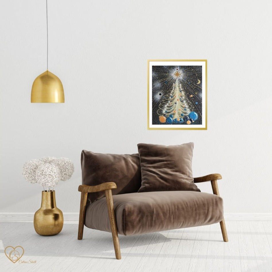 Christmas tree-Journey of the soul-Fine Art print NEW