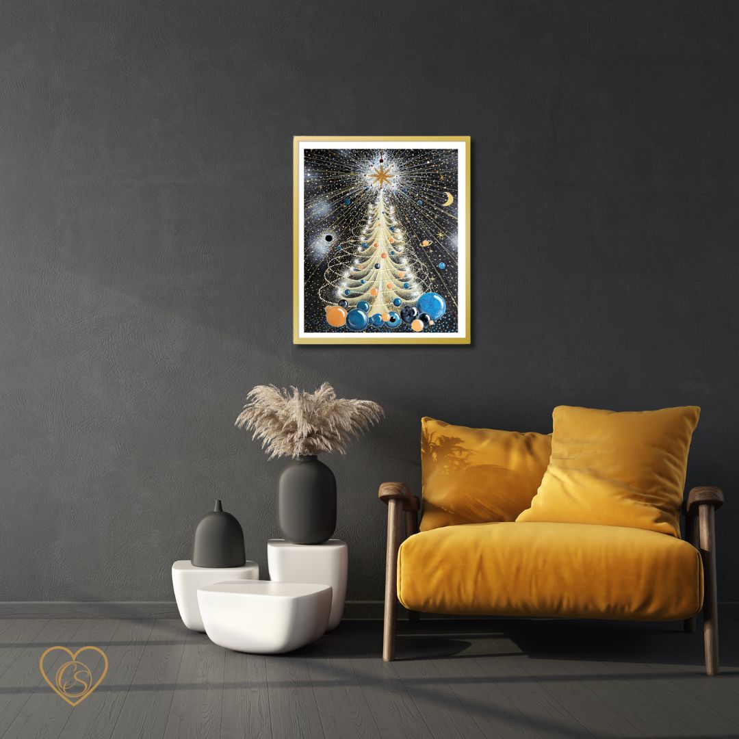 Christmas tree-Journey of the soul-Fine Art print NEW