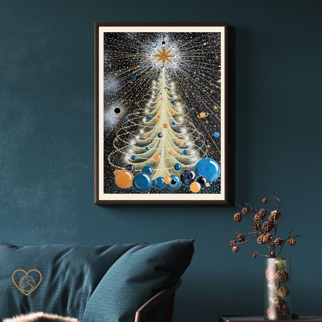 Christmas tree-Journey of the soul-Fine Art print NEW