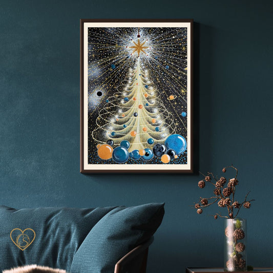 Christmas tree-Journey of the soul-Fine Art print NEW