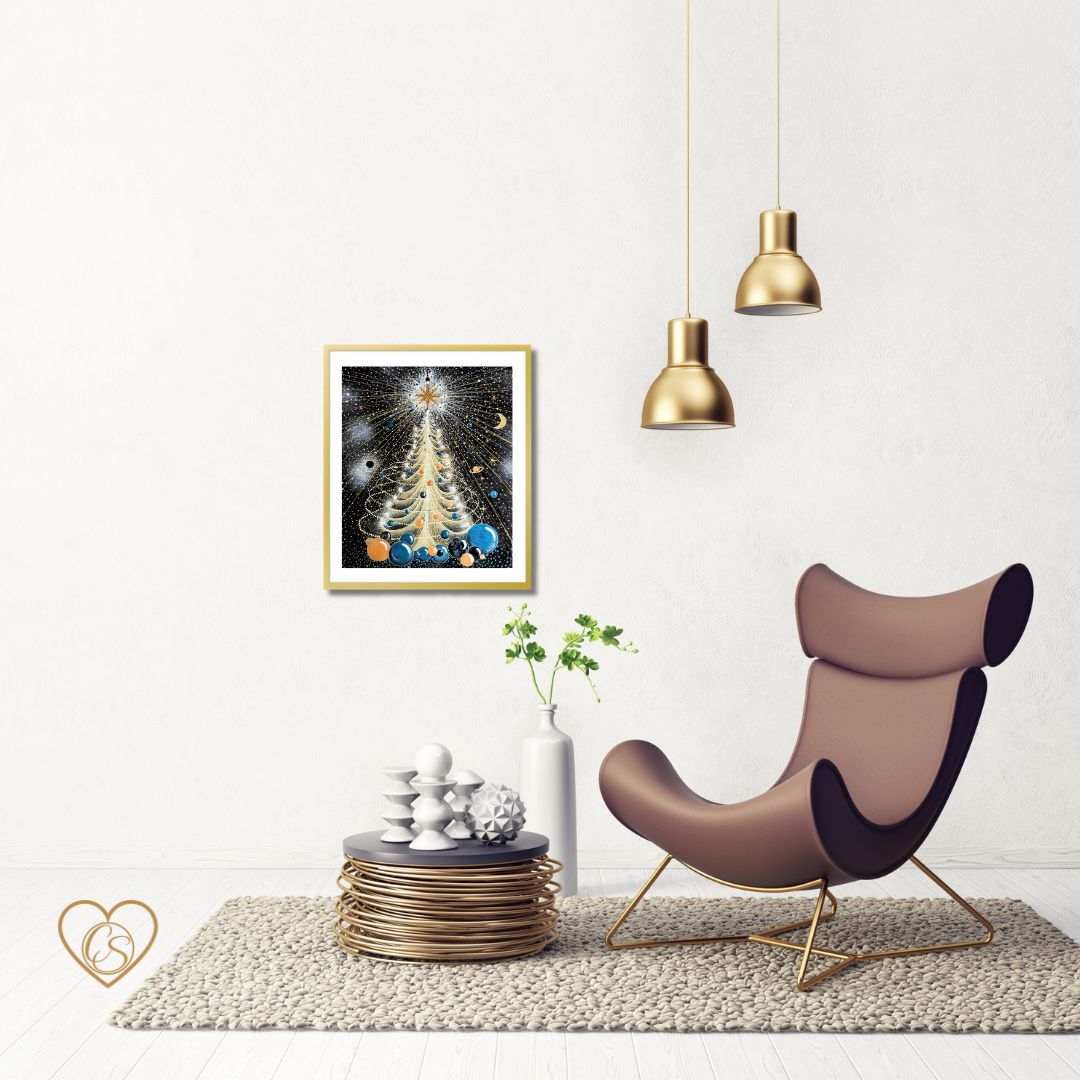 Christmas tree-Journey of the soul-Fine Art print NEW