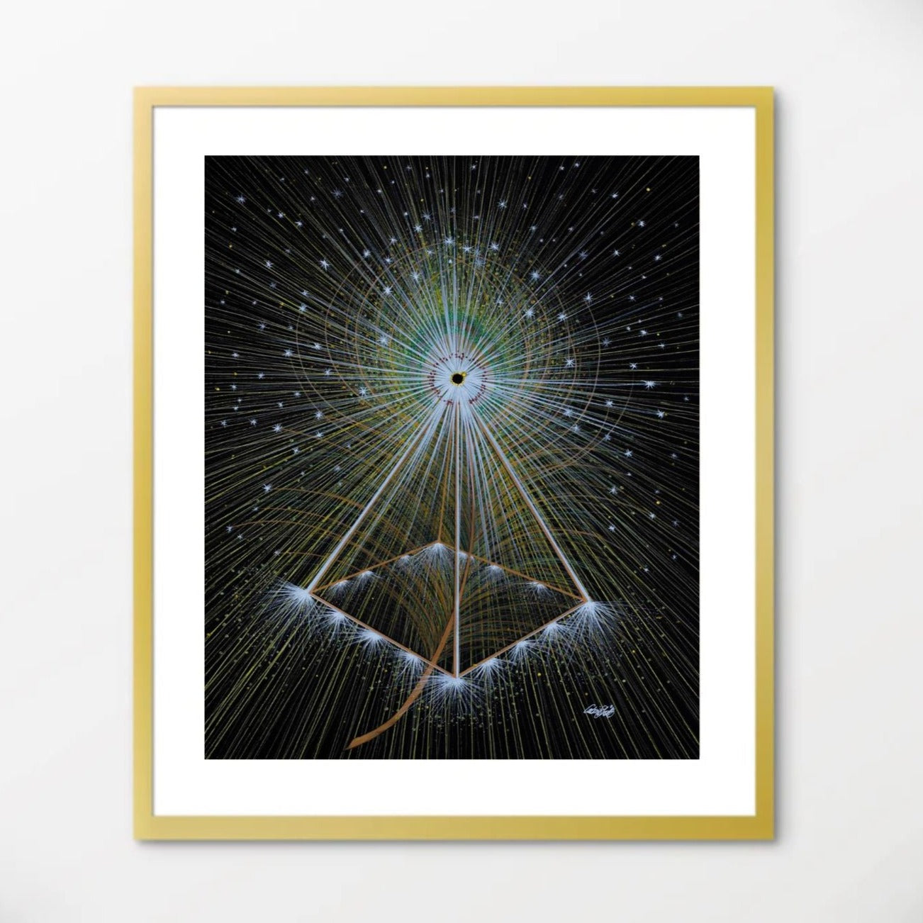 Healing in the light of stillness - Fine Art print NEW