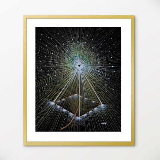 Healing in the light of stillness - Fine Art print NEW