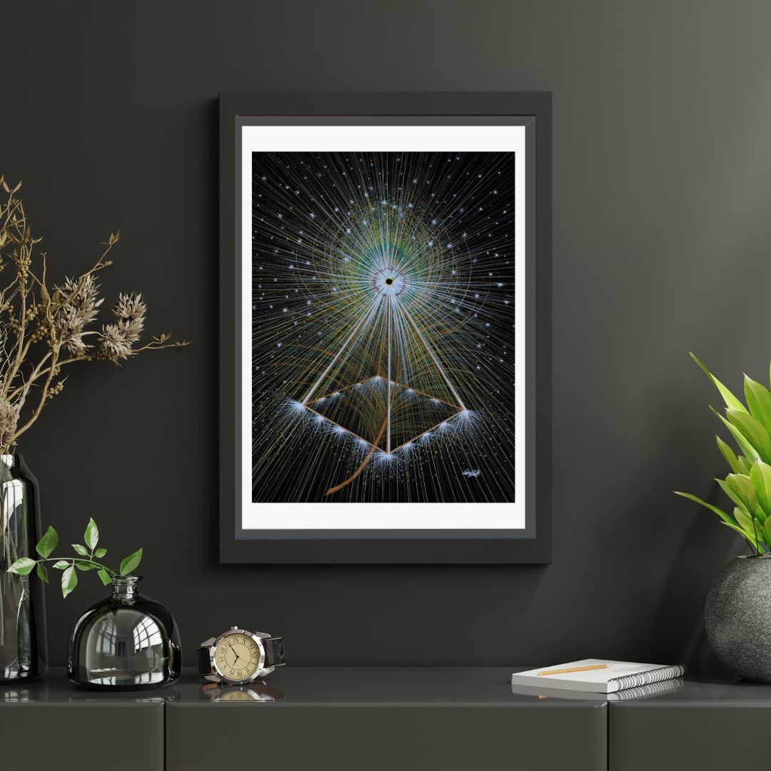 Healing in the light of stillness - Fine Art print NEW