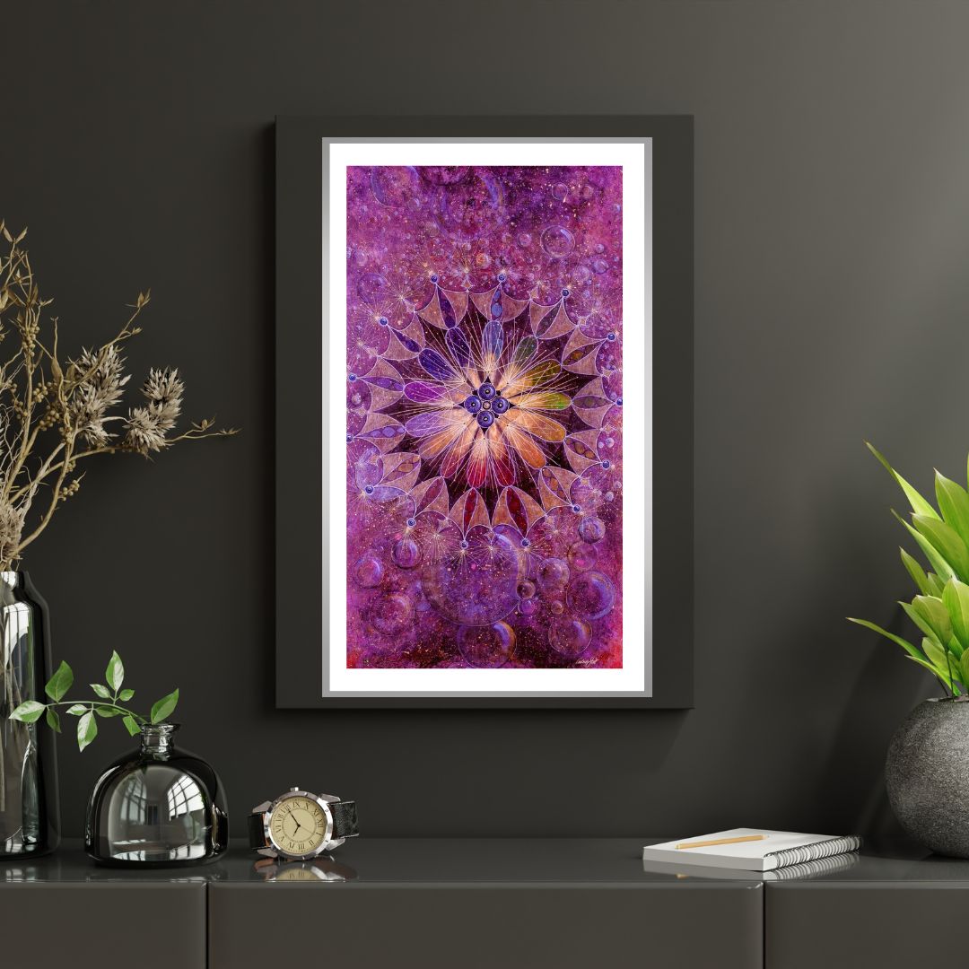Ascension purple - Photo posters