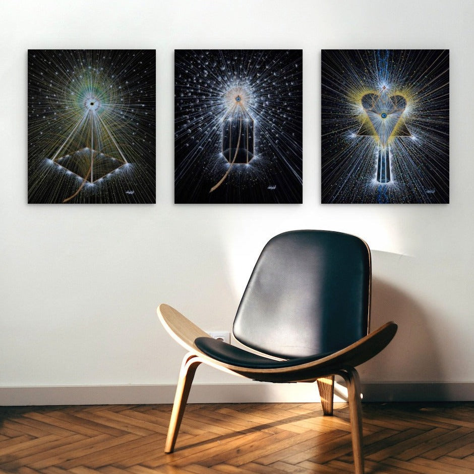 Healing in the light of stillness - Photo posters