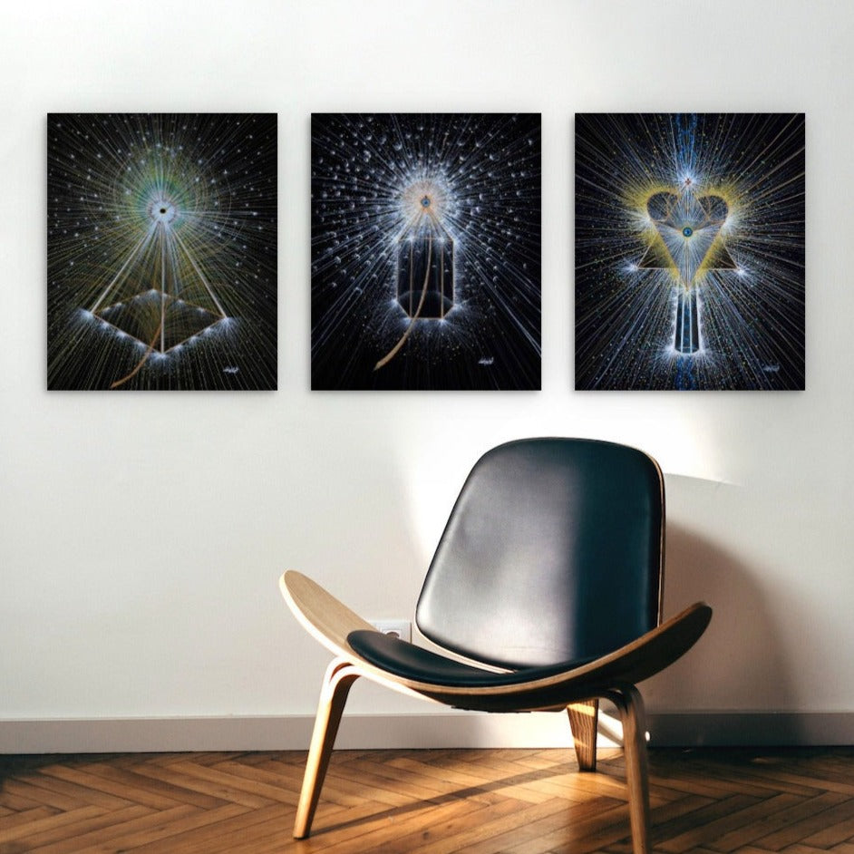 Healing in the light of stillness - Fine Art print NEW