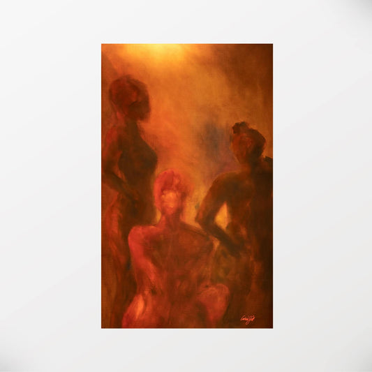 Female glow - Photo posters