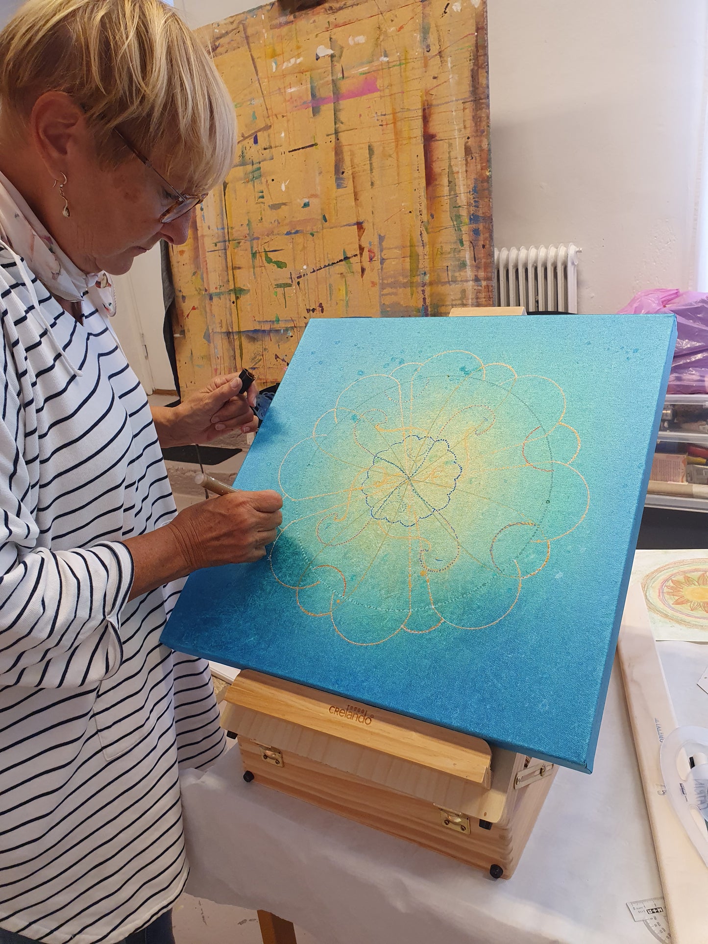 Paint your own mandala, 2 days course SEK 2200
