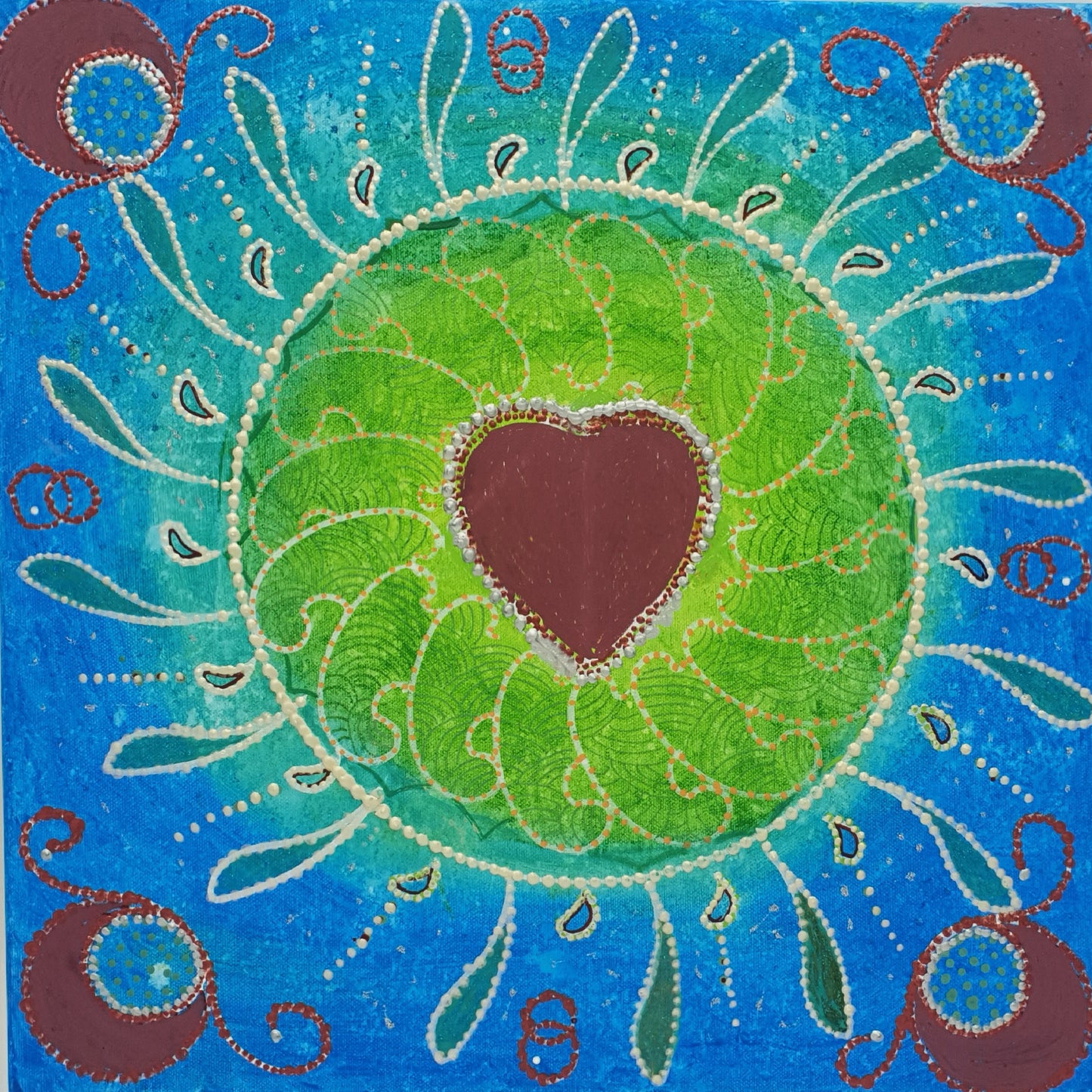 Paint your own mandala, 2 days course SEK 2200