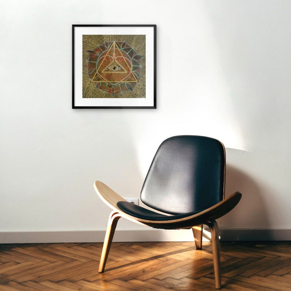 Pyramid inside