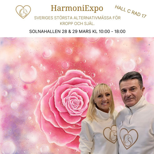 Vi finns på HarmoniExpo i Solnahallen den  28 & 29 Mars, Hall C Rad 17