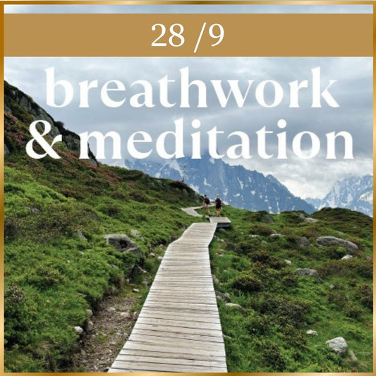 Breathwork & Meditation 28 september 14-17, 400 kr