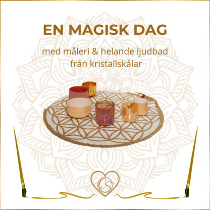 En magisk dag med måleri & Klangsoundhealing 22/11