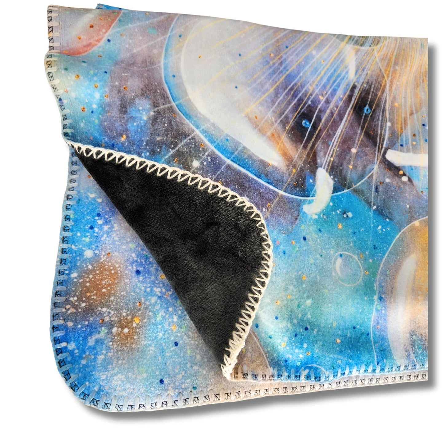 Pläd med motiv från tavlan "The Golden Return"