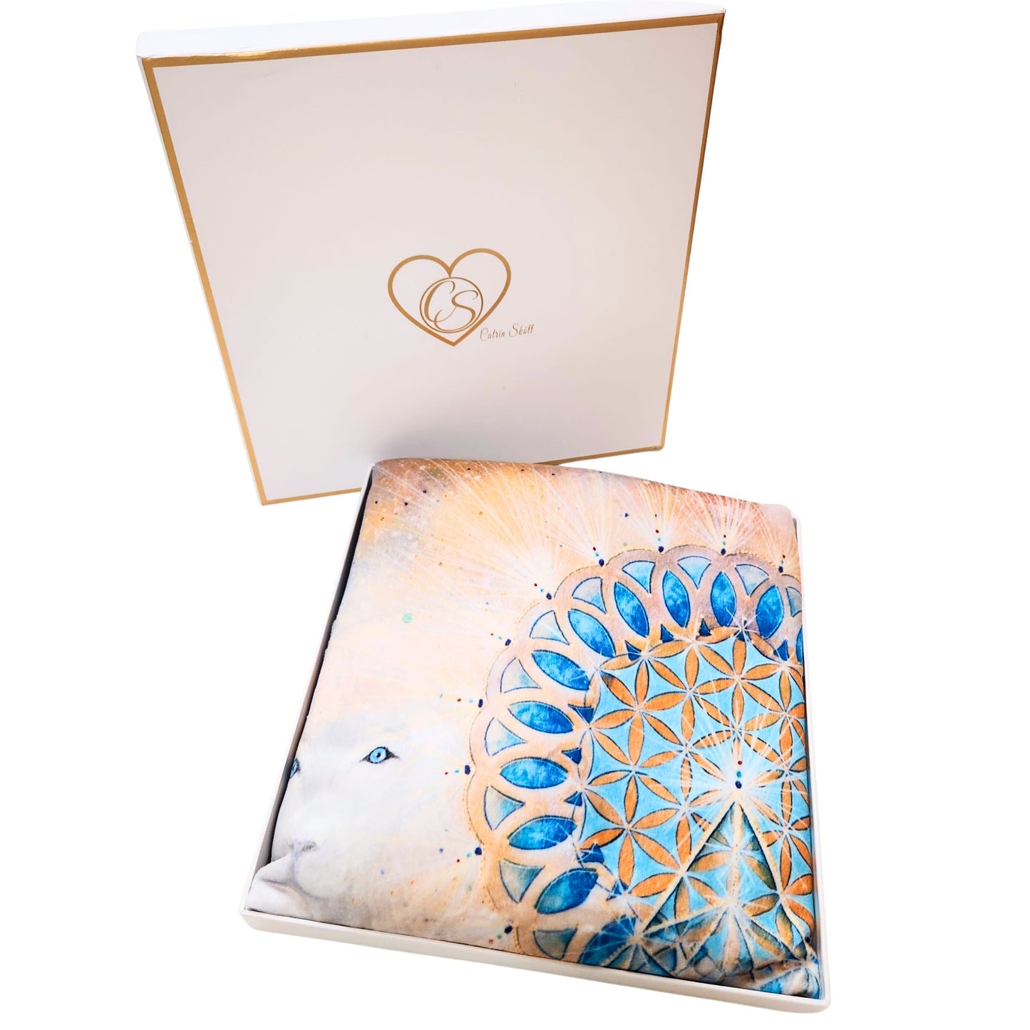 Pläd med motiv från tavlan "The Golden Return"