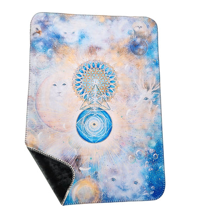 Pläd med motiv från tavlan "The Golden Return"