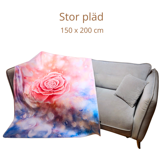 Throw with motif from the painting The Heart Portal