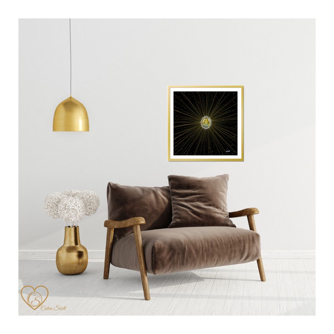 Shine your light from within - Fine Art print NYHET