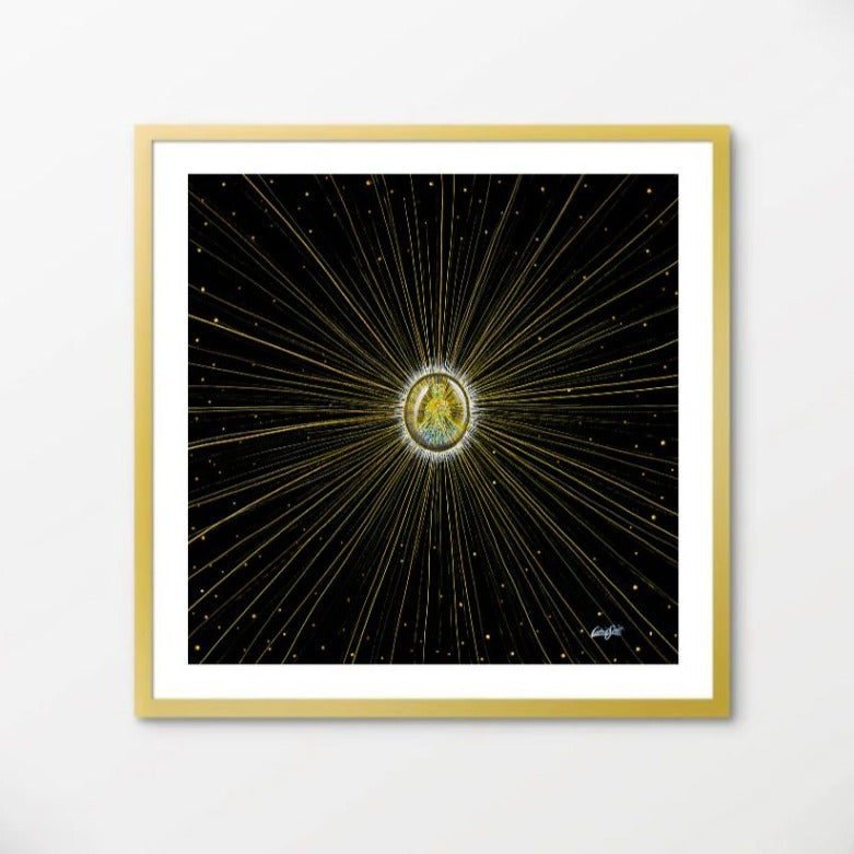 Shine your light from within - Fine Art print NYHET