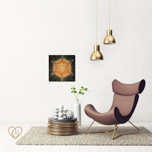 Earth star chakra - Fotoposter NYHET