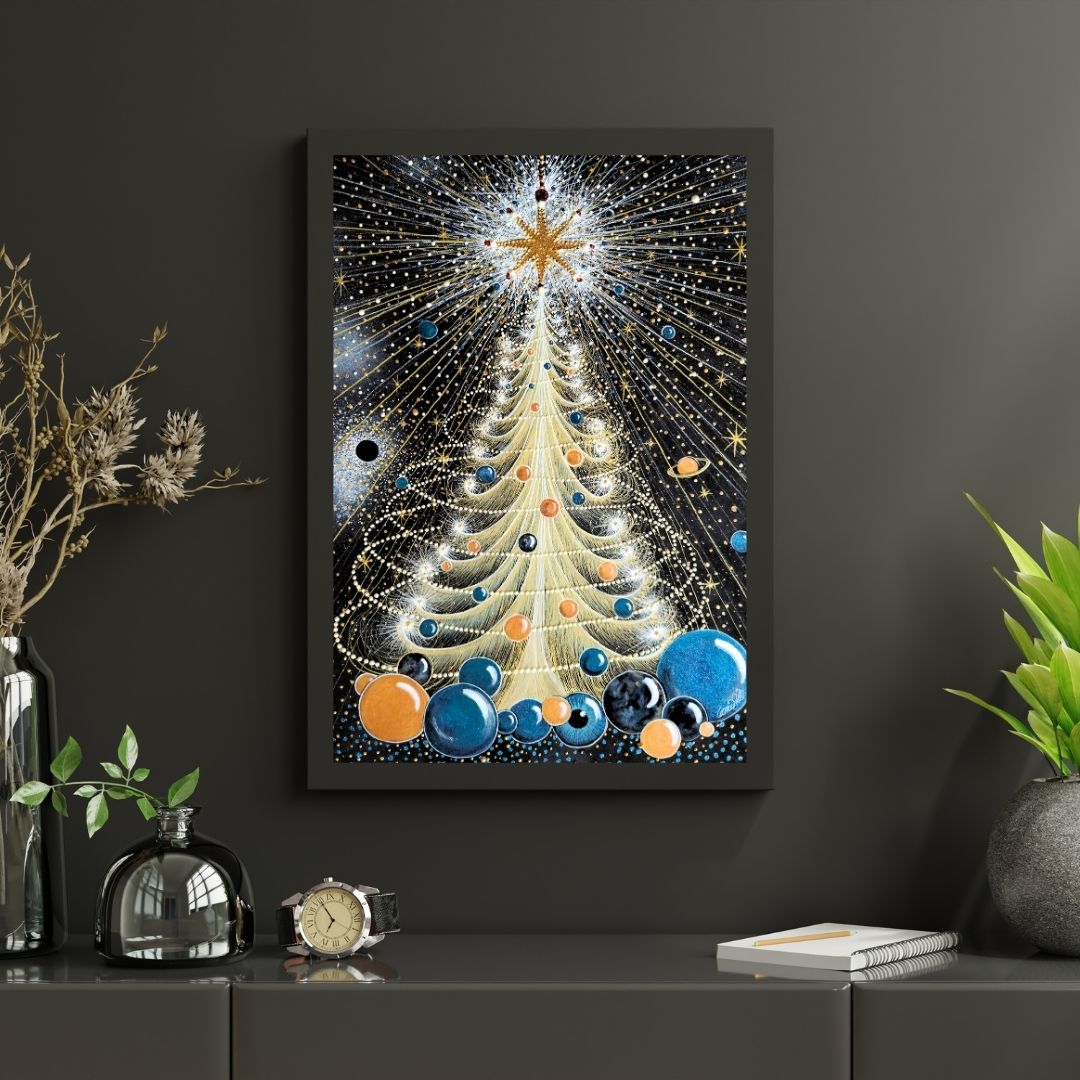 Christmas tree - Journey of the soul - Fotoposter NYHET