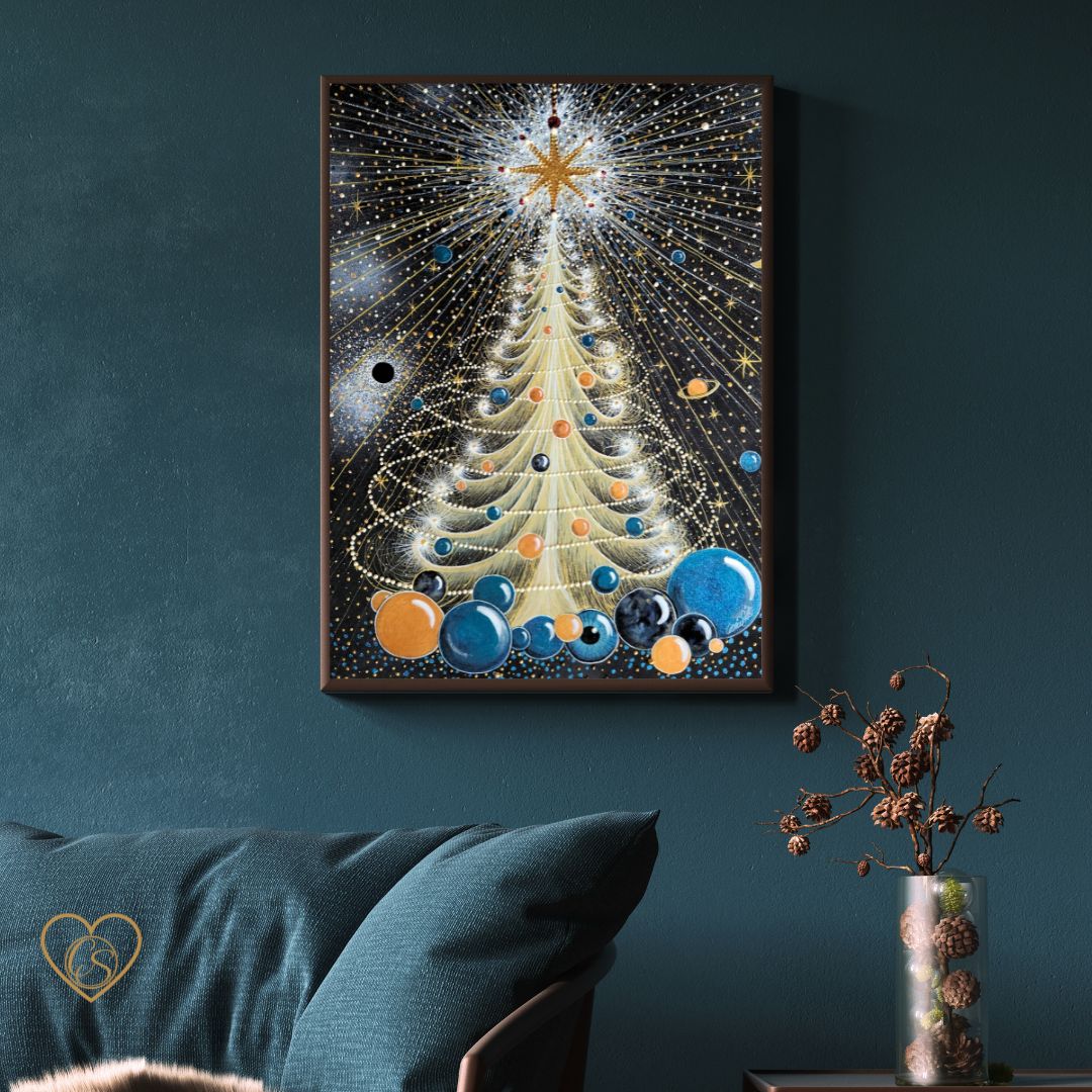 Christmas tree - Journey of the soul - Fotoposter NYHET