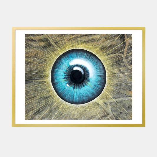 The eye of origin - Fine Art print - NEW