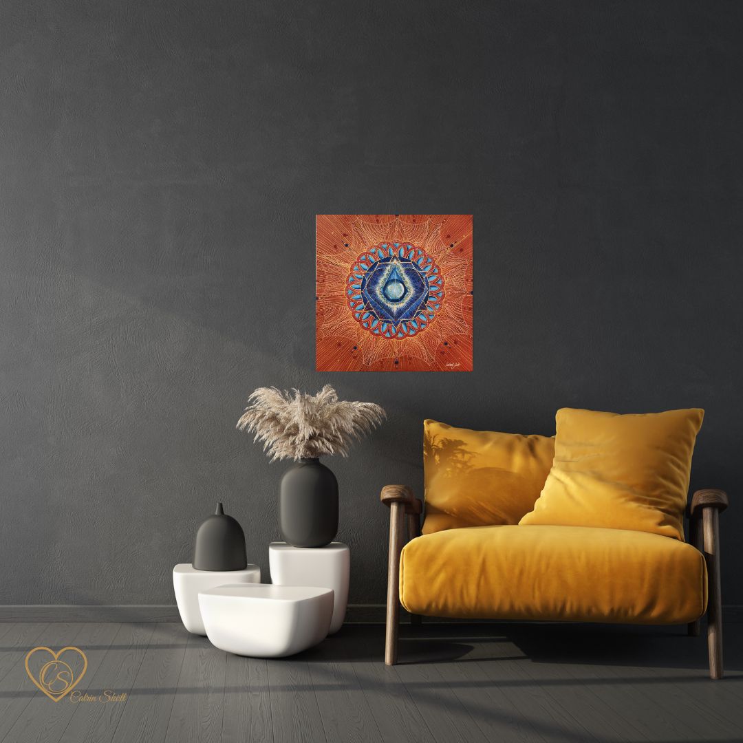 The Living Blueprint Fotoposter