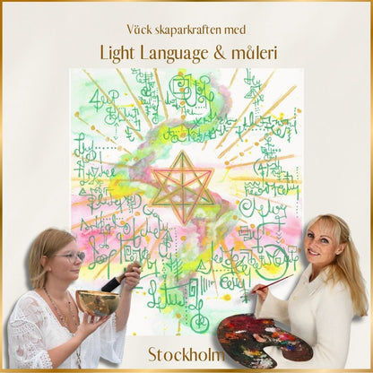 Måla din själsmålning med Light Language 21/11 & 22/11