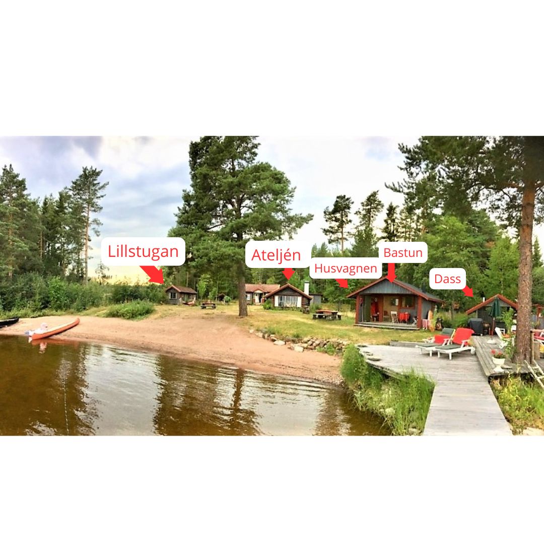 Välkommen till en unik upplevelse för själen – måla i stillhet vid Siljan 5 dagar: kurs 6500 kr. 3-7/8