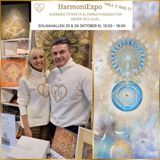 Vi finns på HarmoniExpo i Solnahallen den  25 & 26 oktober Hall C Rad 17