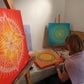 Paint your own mandala, 3 days course SEK 3000