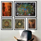 Female glow - Photo posters