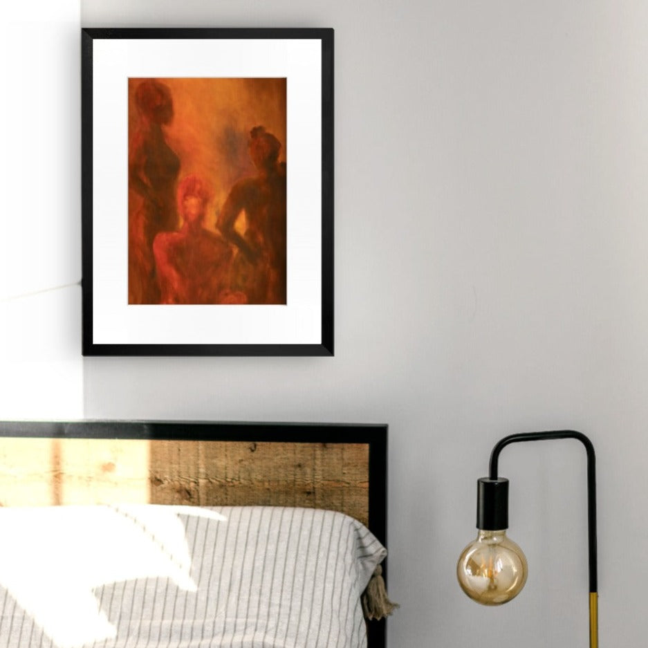 Female glow - Fine Art print